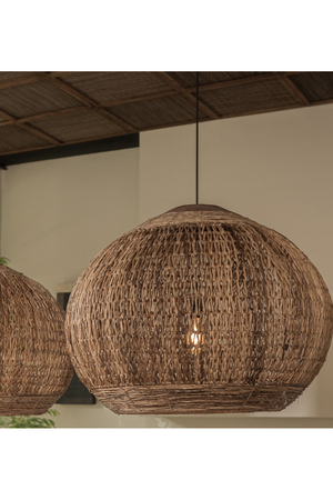 Weave Abaca Round Lampshade | dBodhi Tumbler Wing |  OROA.com