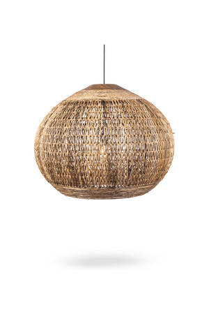 Weave Abaca Round Lampshade | dBodhi Tumbler Wing |  OROA.com