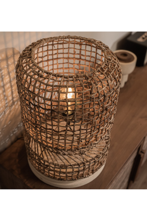 Abaca Wide Table Lampshade | dBodhi Twister |  OROA.com