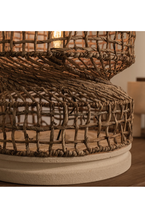 Abaca Wide Table Lampshade | dBodhi Twister |  OROA.com