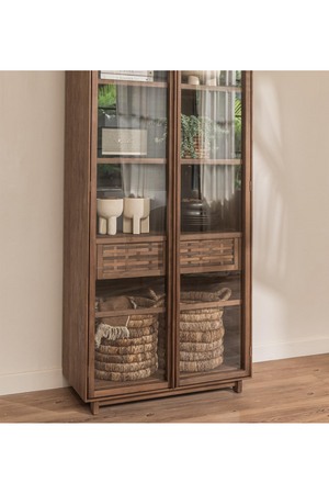 Scandi Teak Display Cabinet | dBodhi Motion | OROA.com