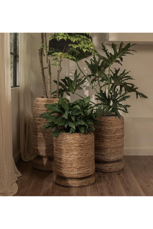 Abaca Cover Pot | dBodhi Cone |  OROA.com