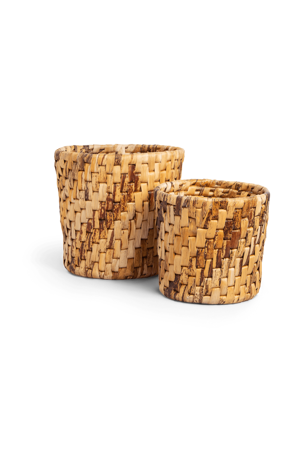 Round Weaved Abaca Basket Set (2) | dBodhi Semeru | OROA.com