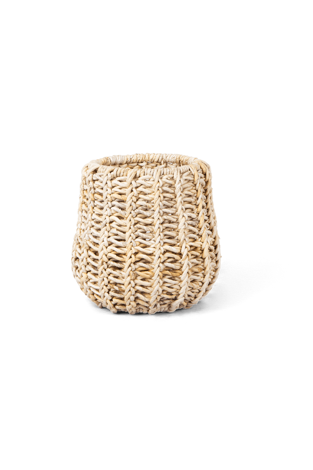 Modern Weaved Abaca Round Basket | dBodhi Batur | OROA.com