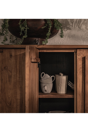 Wooden Cabinet With Lower Rack | dBodhi Outline | OROA.com