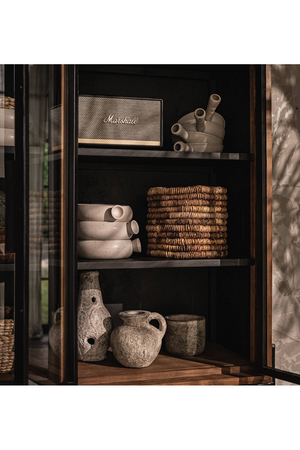 Wooden Cabinet With Glass Doors | dBodhi Outline | OROA.com