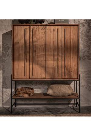 Wooden Cabinet With Lower Rack | dBodhi Outline | OROA.com