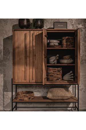 Wooden Cabinet With Lower Rack | dBodhi Outline | OROA.com