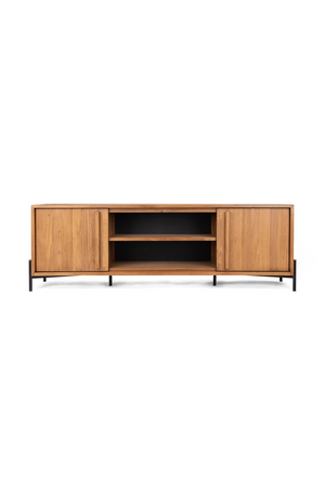 Wooden Sideboard With Open Shelves | dBodhi Outline | OROA.com