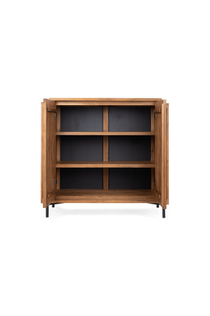 Modern Teak 2-Door Dresser | dBodhi Outline | OROA.com