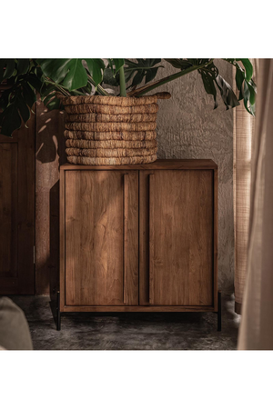 Modern Teak 2-Door Dresser | dBodhi Outline | OROA.com