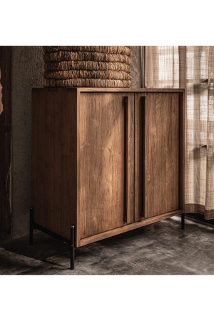 Modern Teak 2-Door Dresser | dBodhi Outline | OROA.com