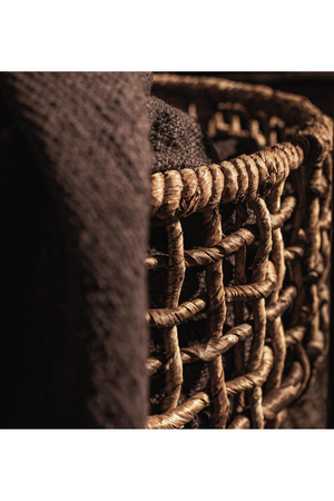 Abaca Basket Round Side Table | dBodhi Outline | OROA.com