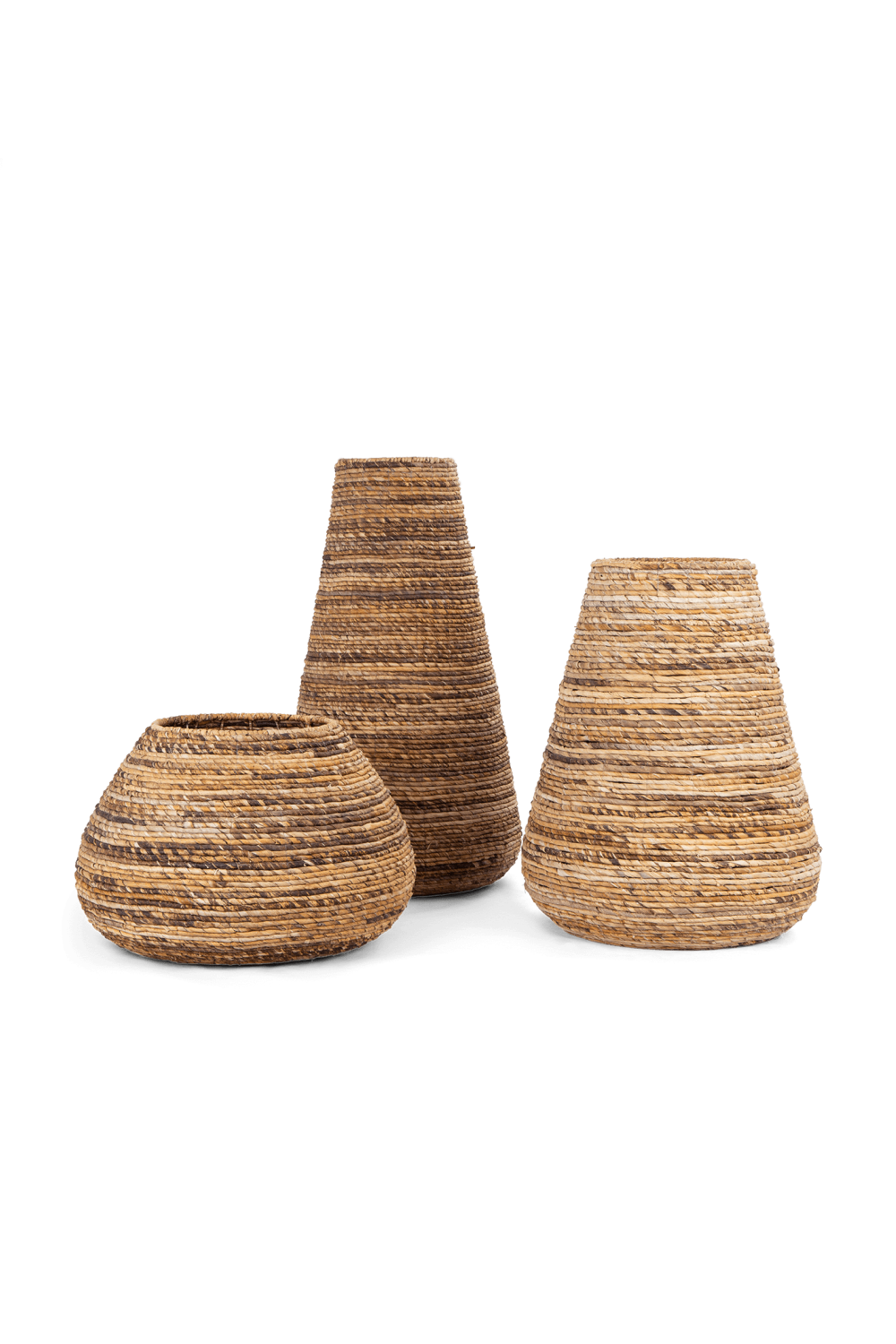 Two-Toned Abaca Basket Planter | dBodhi Java | OROA.com