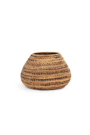 Two-Toned Abaca Basket Planter | dBodhi Java | OROA.com