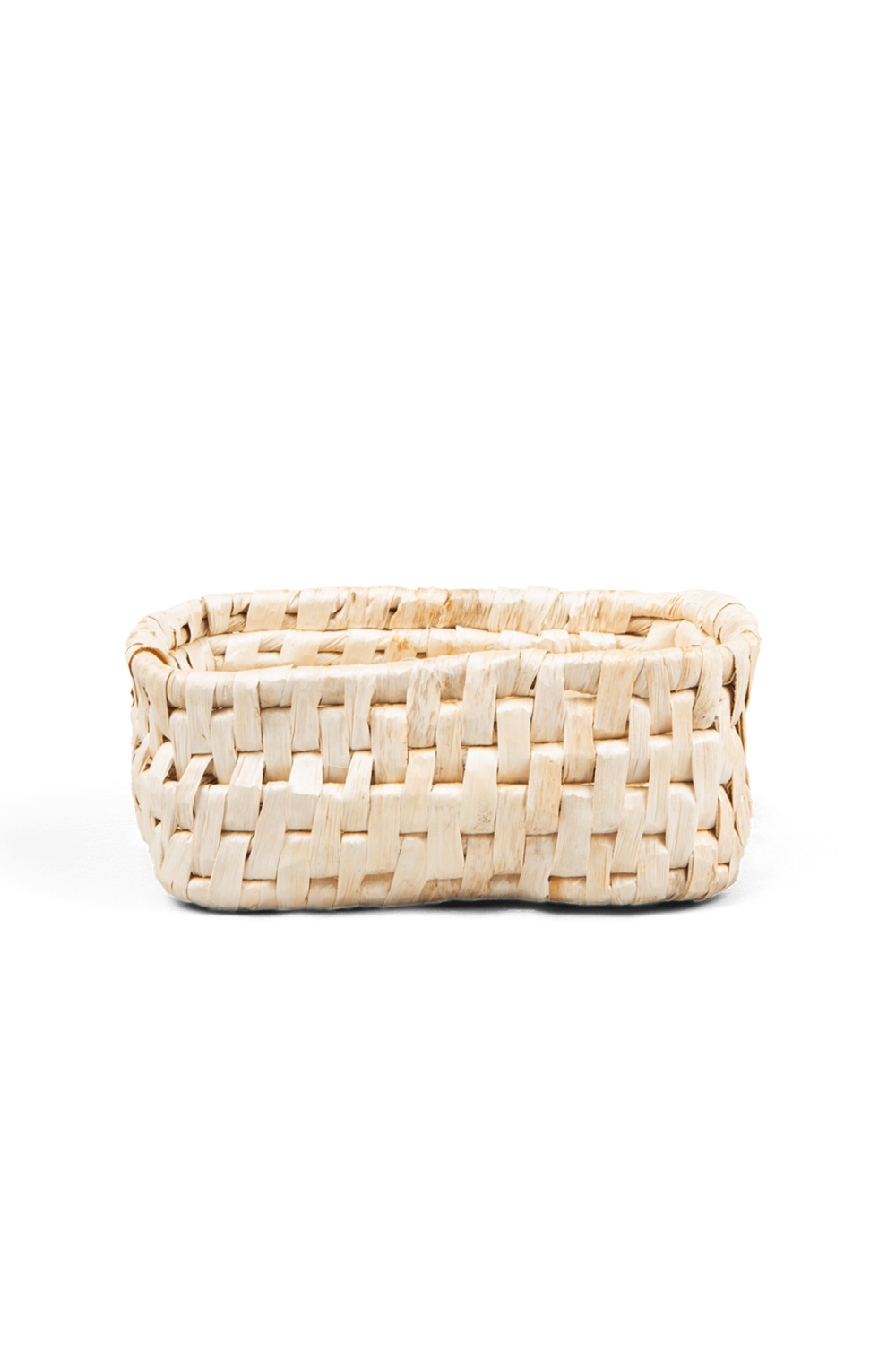 Rectangular Woven Abaca Low Basket | dBodhi Semeru | OROA.com