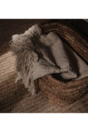 Rectangular Woven Abaca Basket Set (3) | dBodhi Caterpillar Ambang | OROA.com