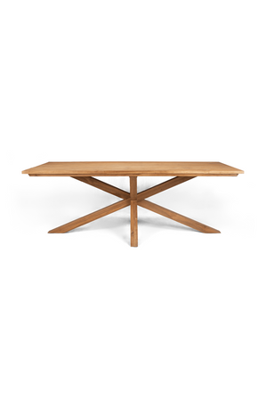 Natural Wooden Matrix Leg Dining Table | dBodhi Xono | OROA.com