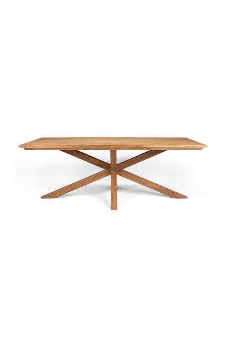 Natural Wooden Matrix Leg Dining Table | dBodhi Xono | OROA.com