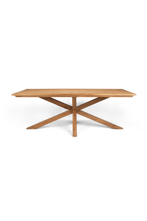 Natural Wooden Matrix Leg Dining Table | dBodhi Xono | OROA.com