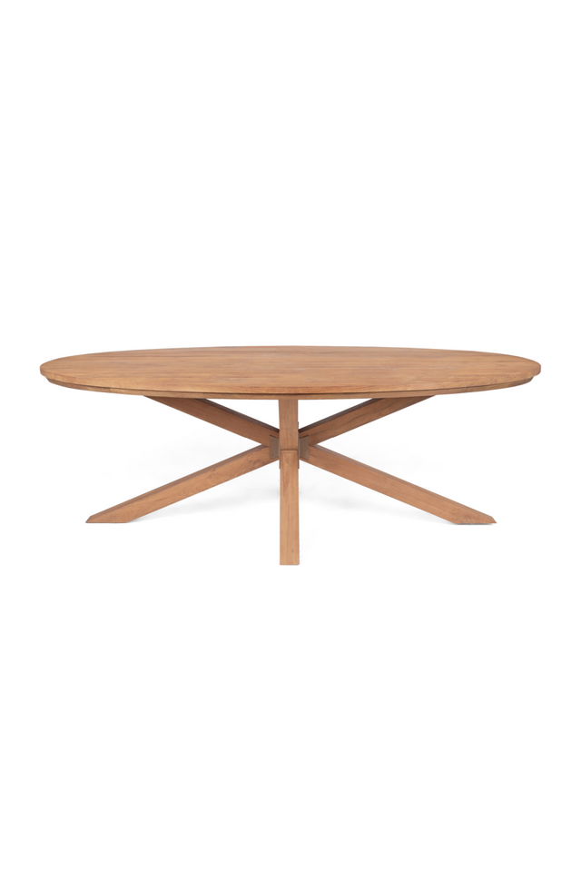 Oval Teak Dining Table | dBodhi Xono  | OROA.com