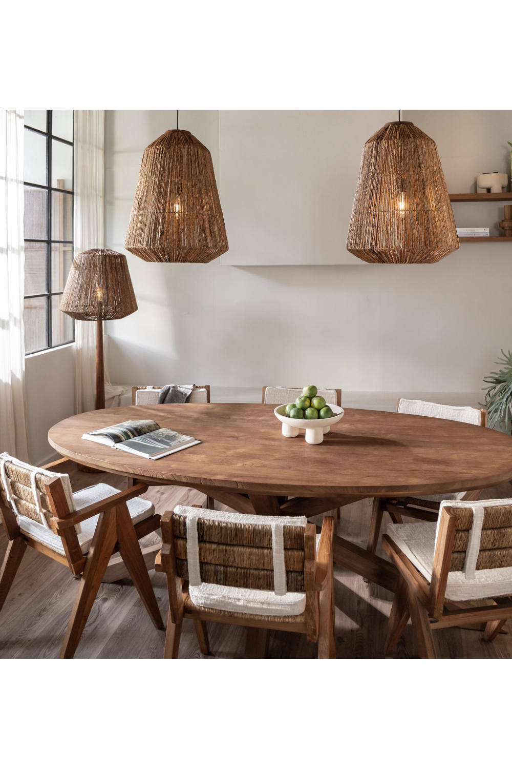 Oval Teak Dining Table | dBodhi Xono  | OROA.com