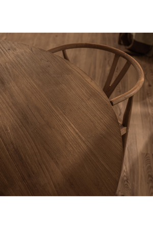 Solid Teak Round Dining Table | dBodhi Xono  | OROA.com