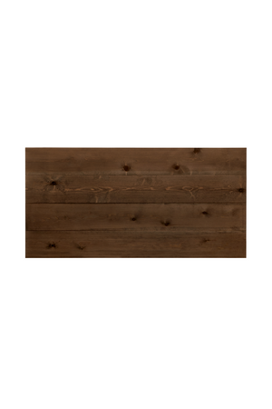 Straight-Cut Pine Wood Headboard | Decowood Flanders | Oroa.com