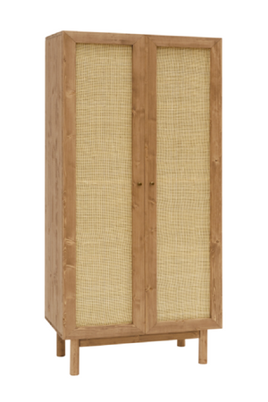 Rattan 2-Door Cabinet | Decowood Frida | Oroa.com