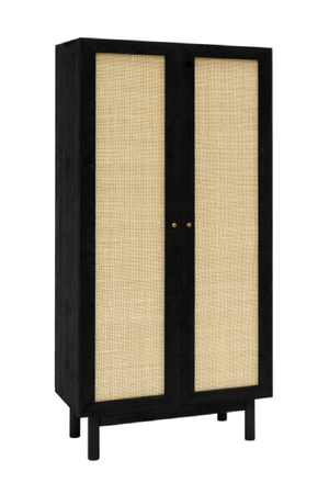 Rattan 2-Door Cabinet | Decowood Frida | Oroa.com