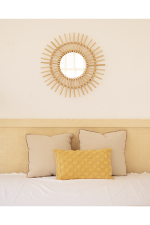 Wood Framed Rattan Headboard | Decowood Frida | Oroa.com