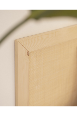 Wood Framed Rattan Headboard | Decowood Frida | Oroa.com