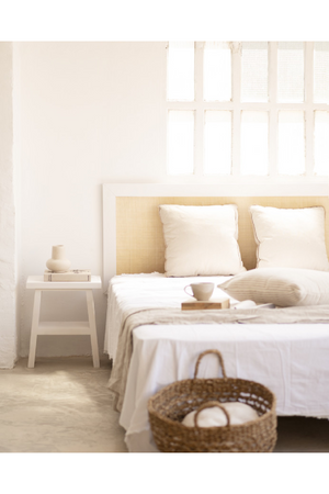 Wood Framed Rattan Headboard | Decowood Frida | Oroa.com
