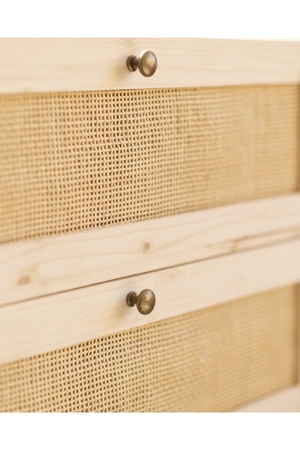 Rattan Weave 6-Drawer Chest | Decowood Frida | Oroa.com