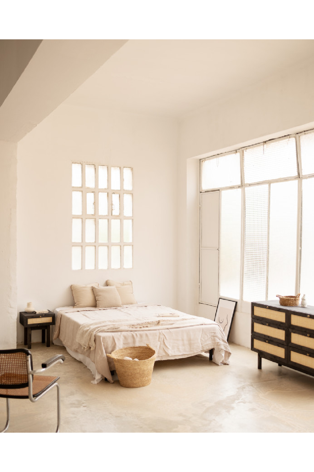 Rattan Weave 6-Drawer Chest | Decowood Frida | Oroa.com