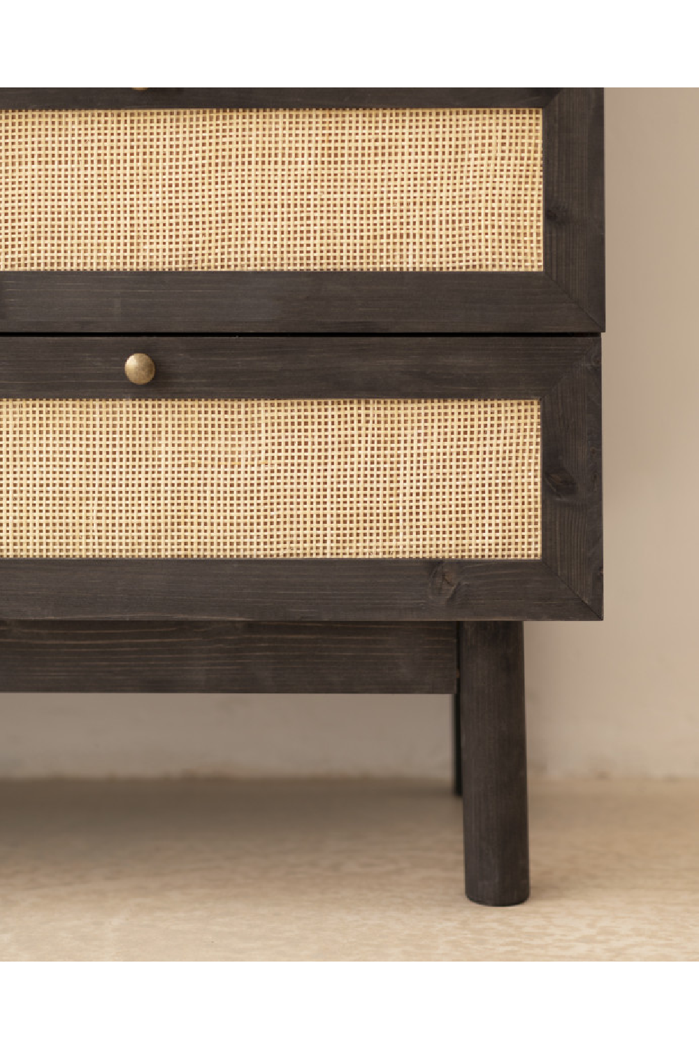 Rattan Weave 6-Drawer Chest | Decowood Frida | Oroa.com