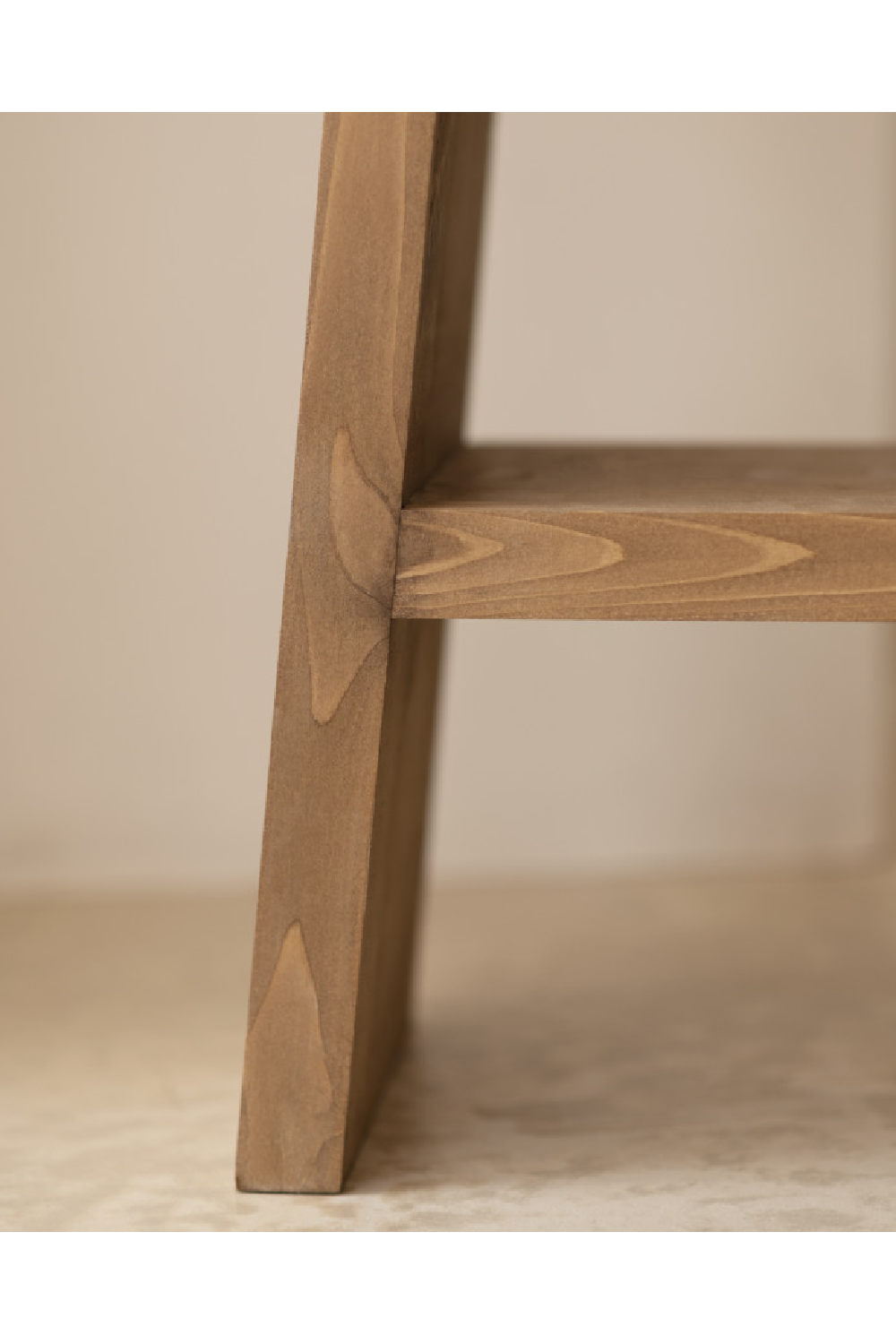 A-Shaped Wooden Side Table | Decowood Frida | Oroa.com