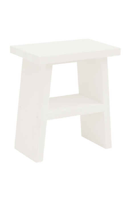 A-Shaped Wooden Side Table | Decowood Frida | Oroa.com