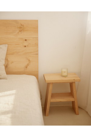 A-Shaped Wooden Side Table | Decowood Frida | Oroa.com