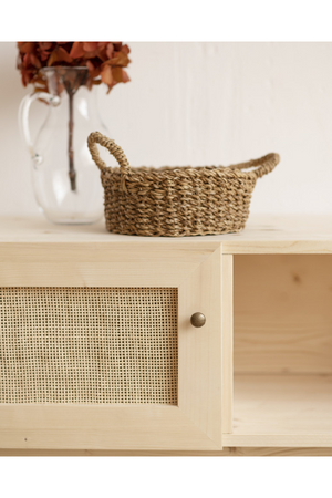 Rattan 2-Door Media Unit | Decowood Frida | Oroa.com
