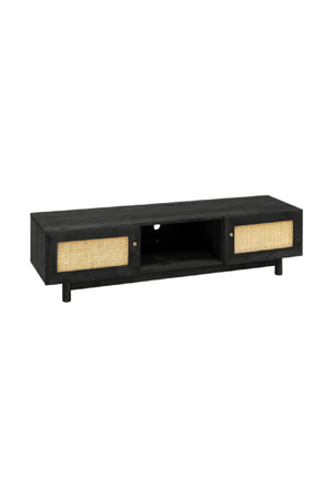 Rattan 2-Door Media Unit | Decowood Frida | Oroa.com