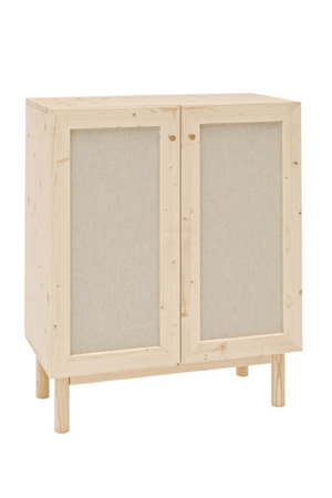 Fabric 2-Door Sideboard | Decowood Linen | Oroa.com