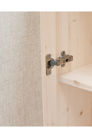 Fabric 2-Door Sideboard | Decowood Linen | Oroa.com