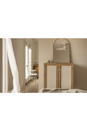 Fabric 2-Door Sideboard | Decowood Linen | Oroa.com