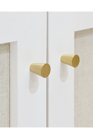 Fabric 2-Door Sideboard | Decowood Linen | Oroa.com