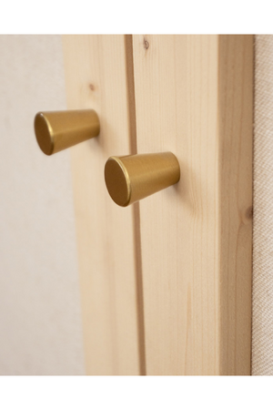 Fabric 2-Door Cabinet | Decowood Linen | Oroa.com