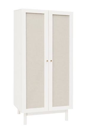 Fabric 2-Door Cabinet | Decowood Linen | Oroa.com