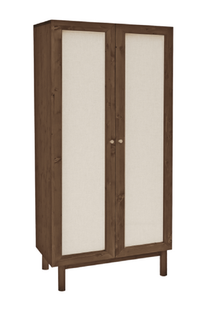 Fabric 2-Door Cabinet | Decowood Linen | Oroa.com