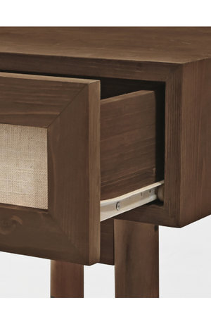 Fabric 1-Drawer Bedside Tables (2) | Decowood Linen | Oroa.com