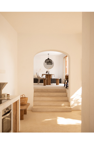 Oval Solid Wood Dining Table | Decowood Tokyo | Oroa.com